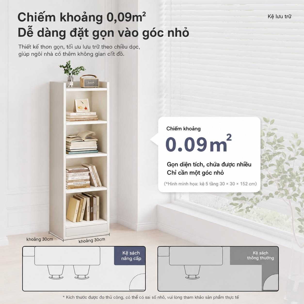 kệ sách đứng tiện lợi