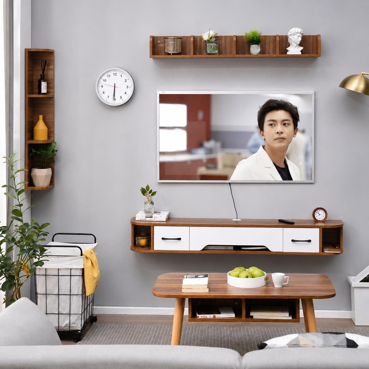 Kệ tivi treo tường hiện đại Travis