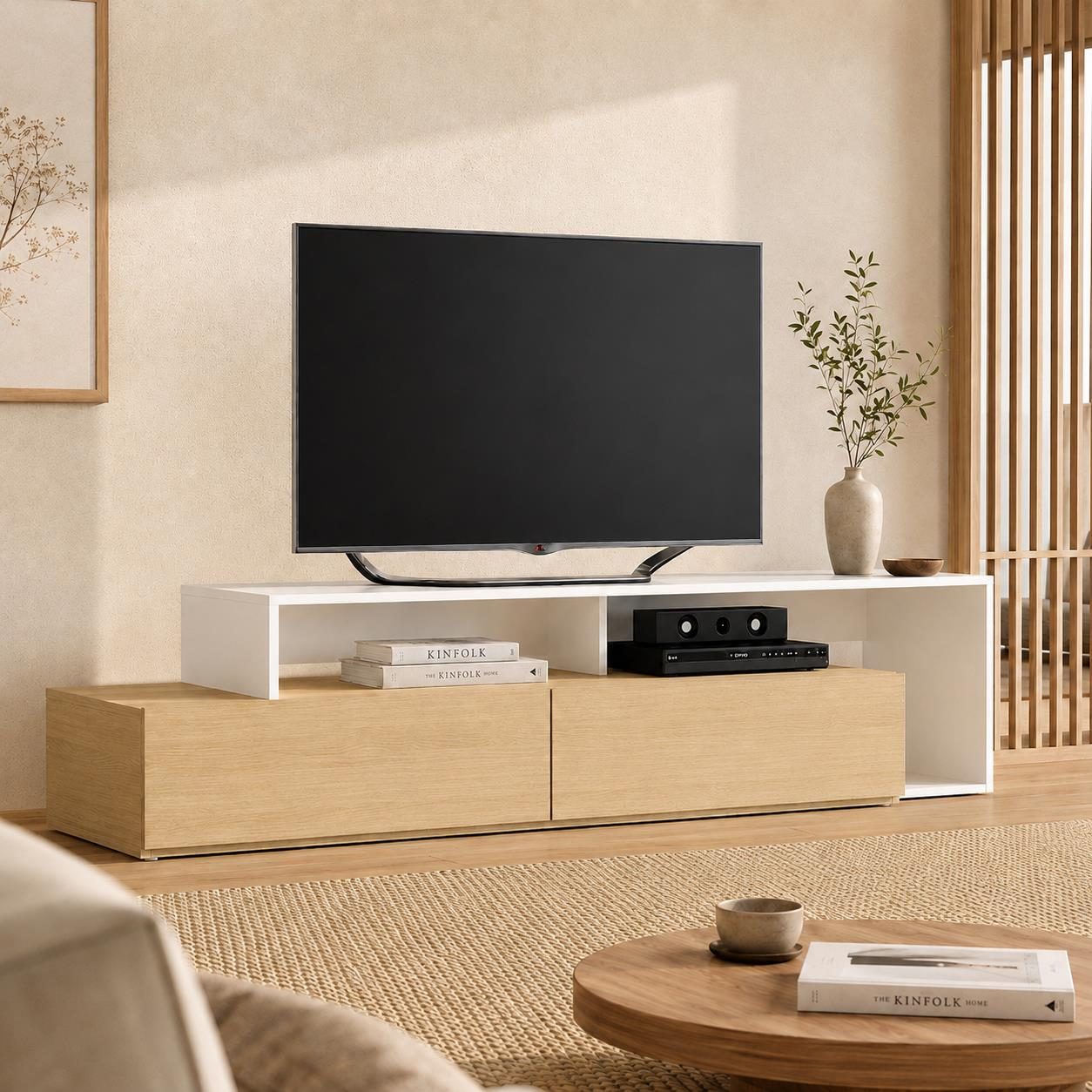 Kệ TV nhỏ gọn tiện dụng Tatibana