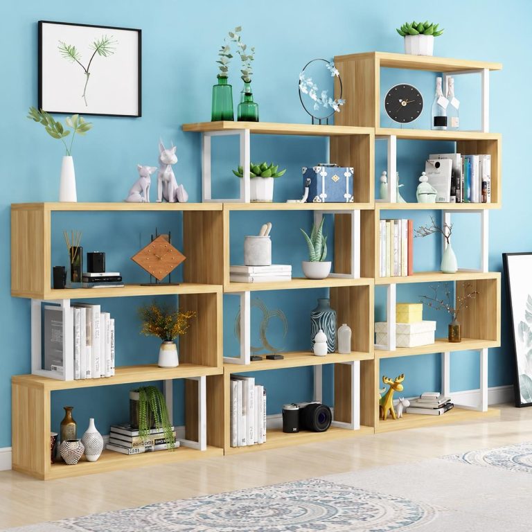Giá sách hiện đại thiết kế đơn giản Bates