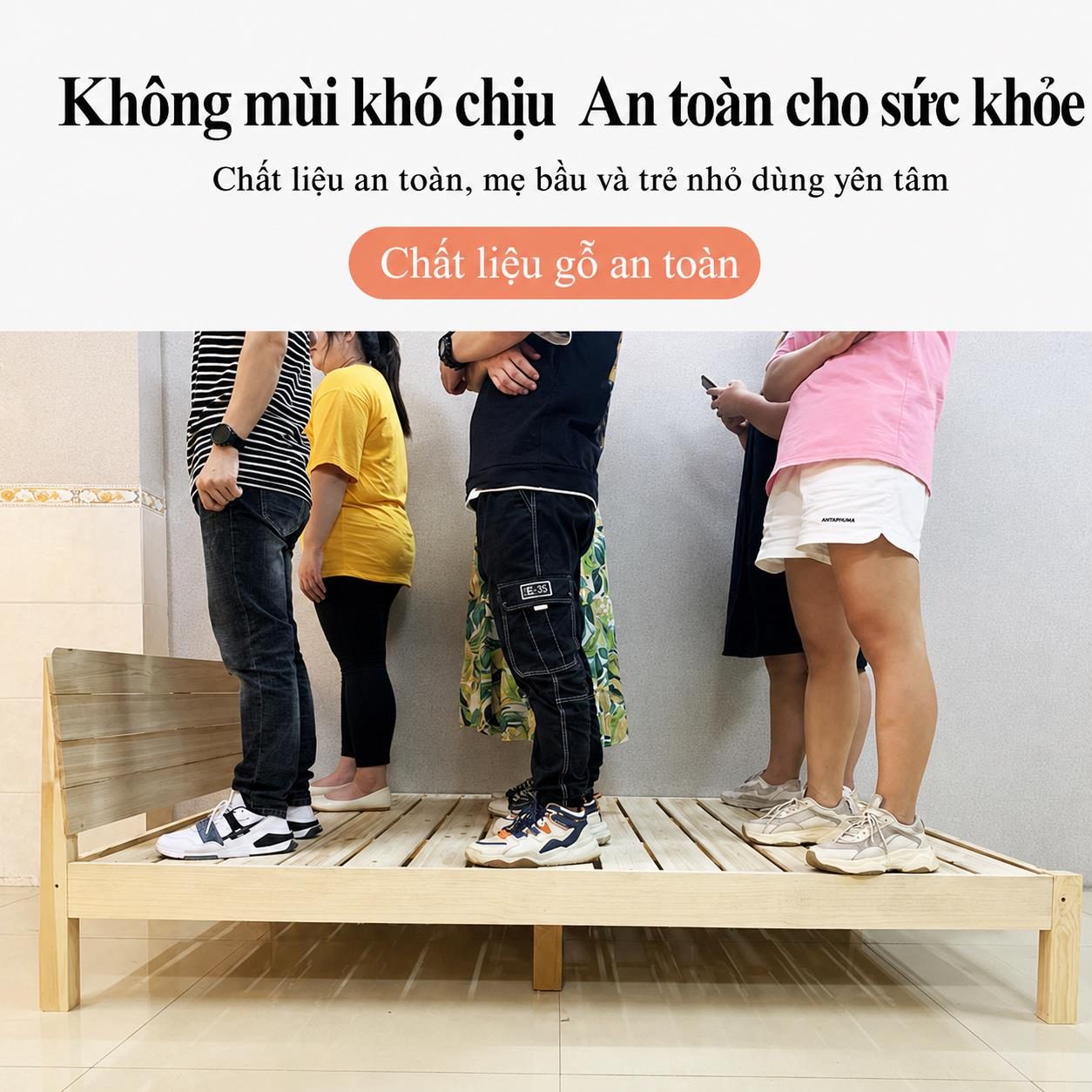 Giường ngủ gỗ công nghiệp thiết kế đẹp Scarlett