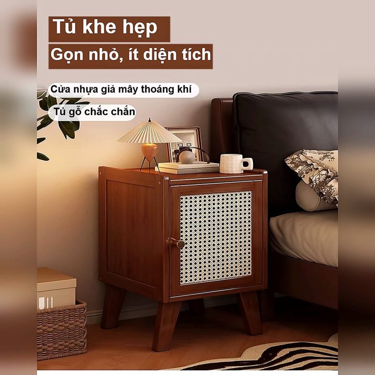 Kệ Sách Đứng Hiện Đại Renas Louse – Nâu