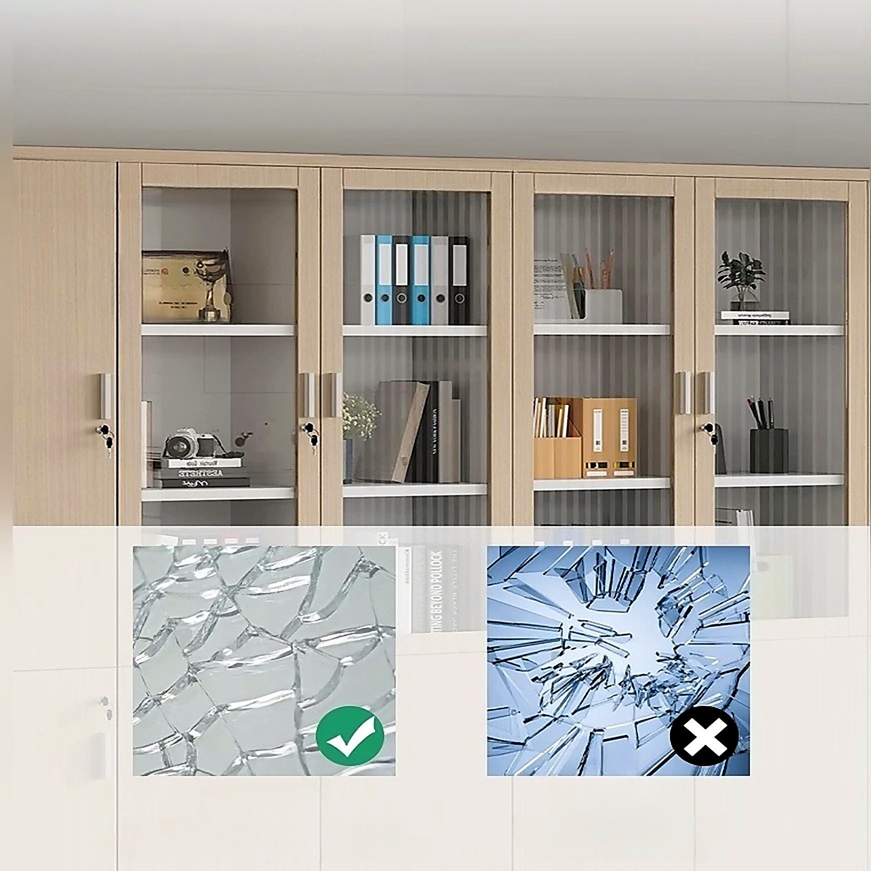 Tủ để tài liệu gỗ MDF kết cấu chắc chắn Giancarlo