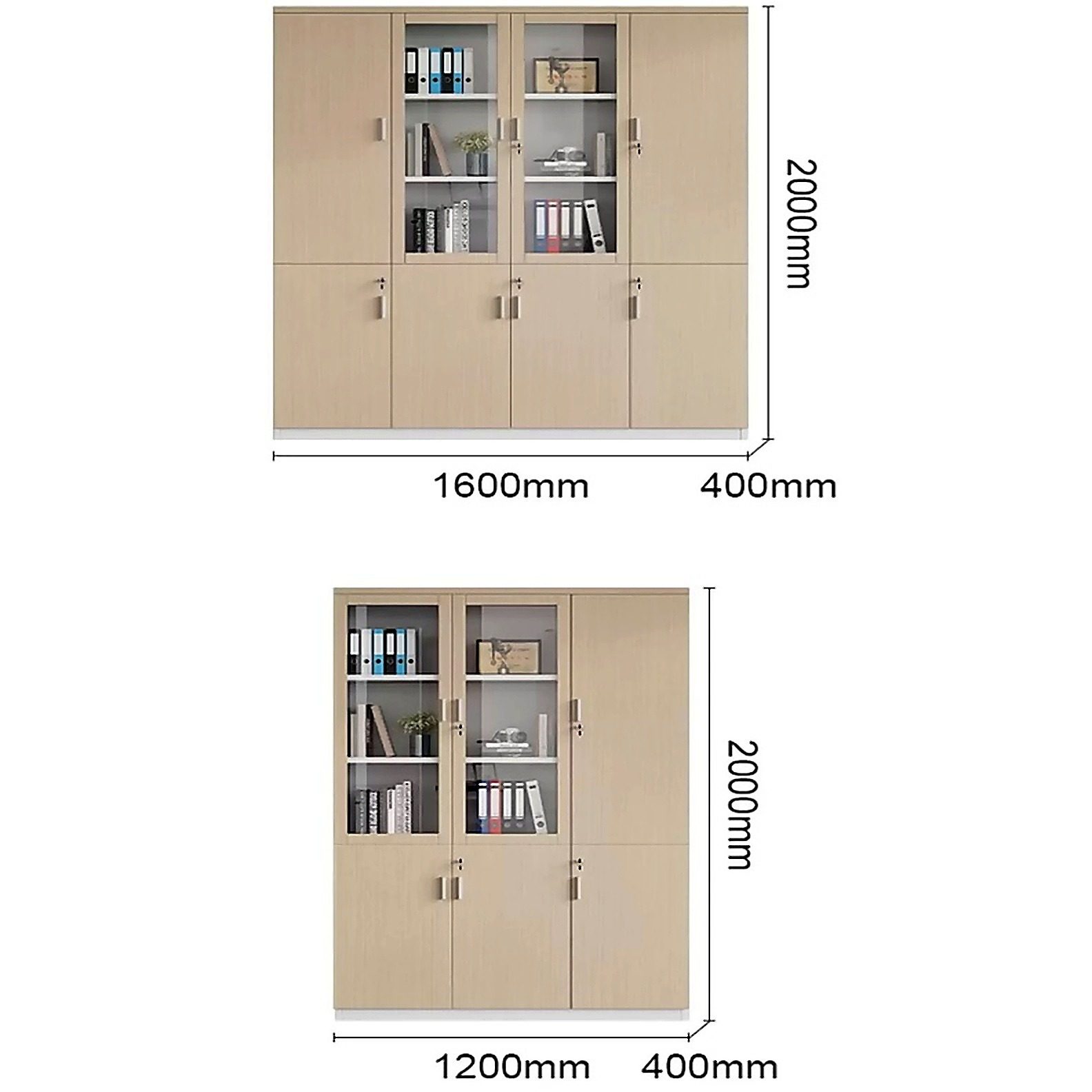 Tủ để tài liệu gỗ MDF kết cấu chắc chắn Giancarlo