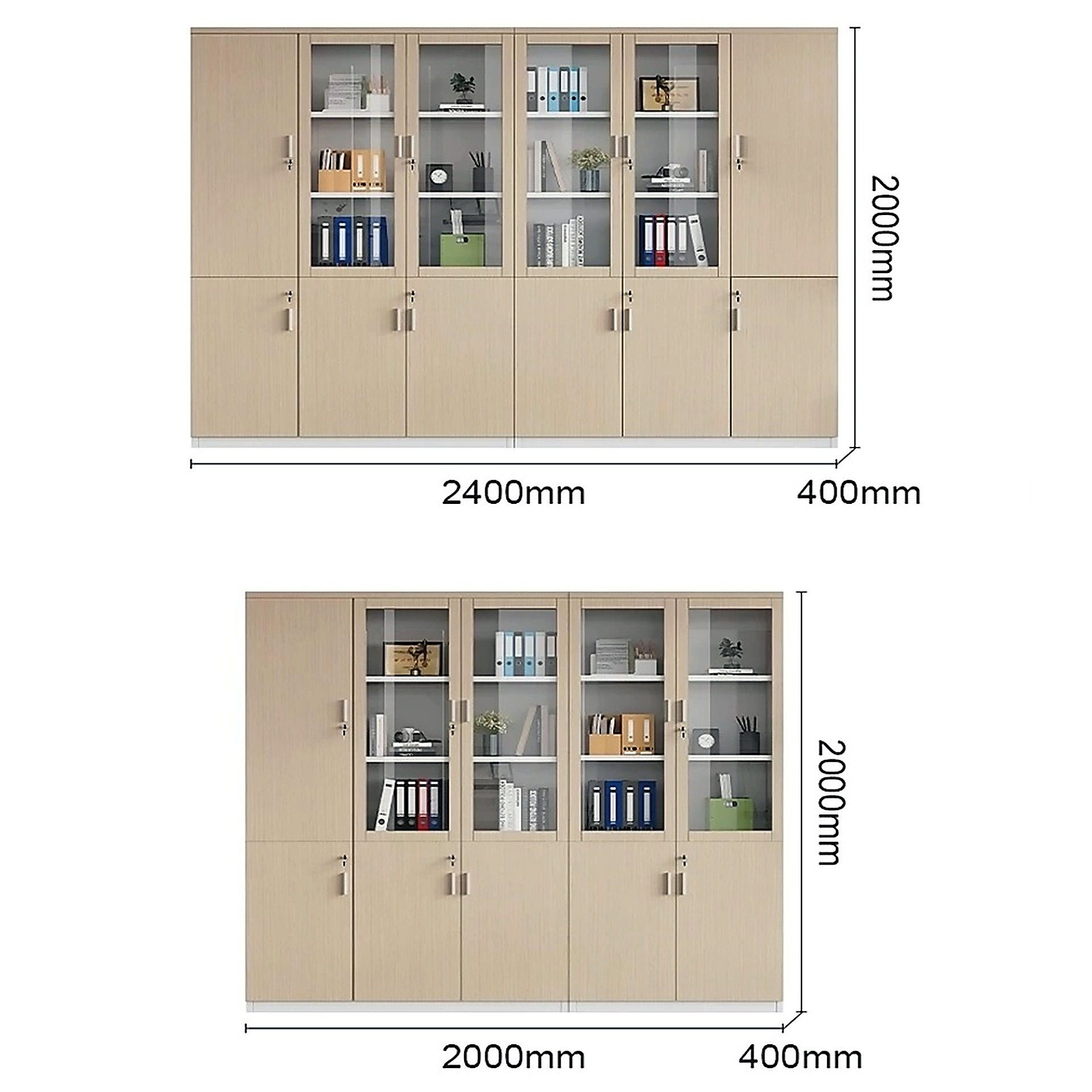 Tủ để tài liệu gỗ MDF kết cấu chắc chắn Giancarlo