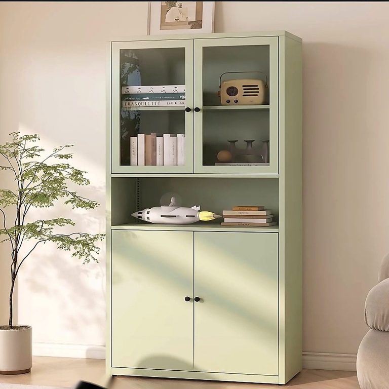 Tủ văn phòng bằng gỗ đơn giản, thanh lịch Gage